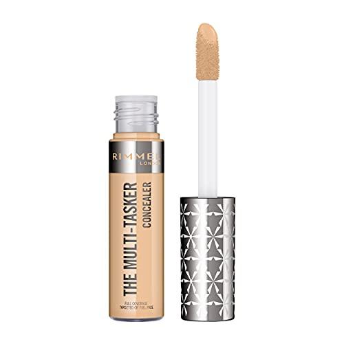 Rimmel London The Multi-Tasker Concealer, Correttore Occhiaie e Imperferzioni Illuminante, Formula Waterproof a Lunga Durata, 030 Light