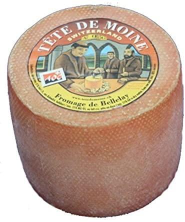 Tete de Moine 800g- formaggio artigianale Svizzero a latte crudo carta d’oro DOP