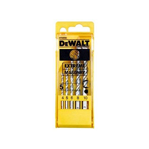 DEWALT DT6956-QZ Set 5 Punte Cemento Extreme Misure:4-5-6-8-10Mm