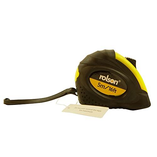 Rolson - Metro a nastro, 5 m x 19 mm