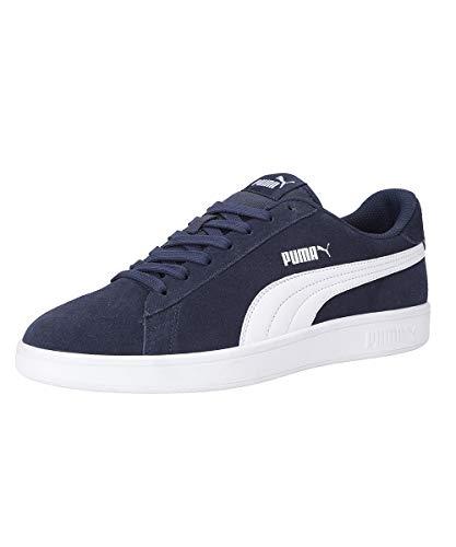 PUMA Smash V2, Scarpe da trail running Unisex - Adulto, Blu Peacoat Puma White, 42.5 EU