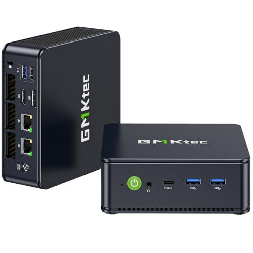 GMKtec M6 Ultra Gaming Mini PC Ryzen 5 7640HS (aggiornato da 6600H/6800U), 32GB DDR5 RAM 1TB SSD Dual NIC LAN 2.5GbE Mini Computer per ufficio e casa, triplo display 4K/WiFi 6/USB4/BT5.2/DP/HDMI2.0