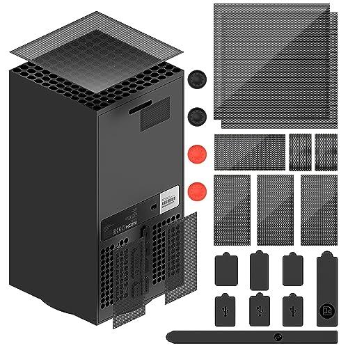 Filtro antipolvere per Xbox Series X, protezione contro la polvere per la parte superiore del case, confezione da 2