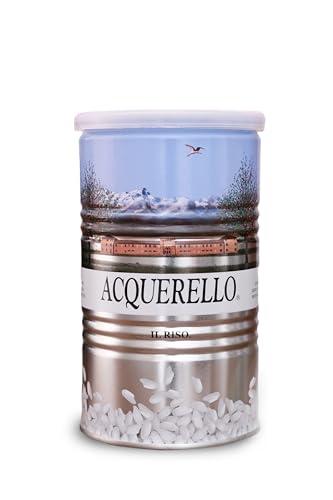 Riso Acquerello invecchiato 1 anno, lattina da 500 grammi