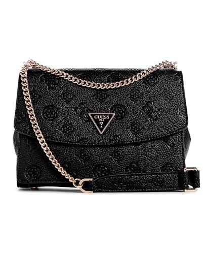 Borsa Guess a spalla/ tracolla Cresidia convertible xbody flap black logo B25GU178 PG934921 Piccola