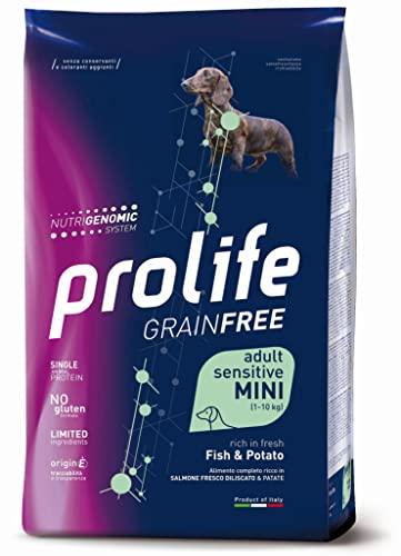 CROCCHETTE PROLIFE GRAIN FREE ADULT SENSITIVE PESCE E PATATE MINI. 7KG