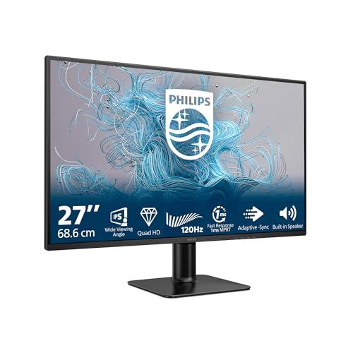 Philips 2000 series 27E2N2500/00 Monitor PC 68,6 cm [27] 2560 x 1440 Pixel Quad HD LCD Nero 27E2N2500-2000 Series - LED monitor - 27-2560 x 1440 QHD @ 120 Hz - IPS - 300 cd/m? - 1500:1 -