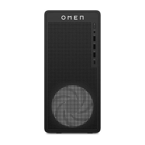 HP OMEN 16L TG03-0004sl Desktop, AMD RYZEN 5 8400F, 16GB RAM DDR4, 512GB SSD, RTX 4060 8GB GDDR6, DTS X Ultra Technology, Windows 11, 3 Mesi di PC Game Pass inclusi, Nero