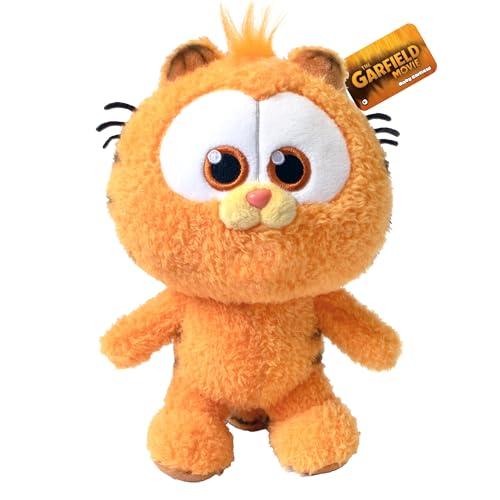 ANIMAGIC - Baby Garfield, Peluche Interattivo a Partire dai 2 anni in su, Morbido Gatto Garfield Cucciolo, per Bambini, Fan del Famoso Gatto Dormiglione