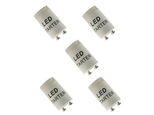 Confezione 5 fusibile finto starter universale per tubi Led Retrofit - 240V 1A