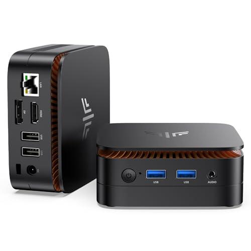 NiPoGi AK1 Plus Mini PC Ιntel 12TH Alder Lake-N100(hasta 3.4GHz,6W),16GB DDR4/1TB M.2 SSD,Minicomputer,2xHDMI,4K@60HZ,BT4.2/WiFi5,RJ45