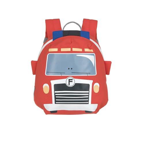 Lässig Piccolo zaino per bambini per la scuola materna con cinturino da 2 anni, 20 x 9 x 24 cm, 3,5 L, Rosso (Fire Engine)
