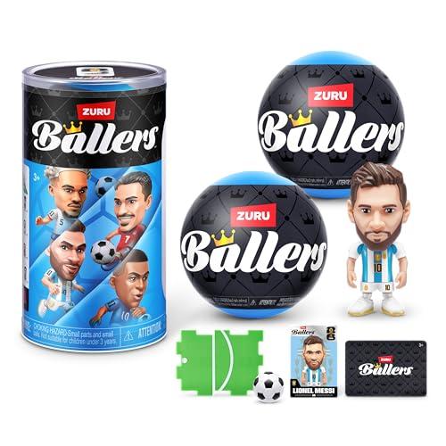 FIFA World Cup 2026™ / Coppa del Mondo FIFA 2026 - Ballers Series 1, Confezione da 2 by ZURU - Figurine Calciatori da Collezione FIFA Ufficiali, Capsula Sorpresa, Bambini 3+