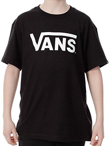 Vans Classic Boys T-Shirt, Nero (Black/White), L Bambini e Ragazzi