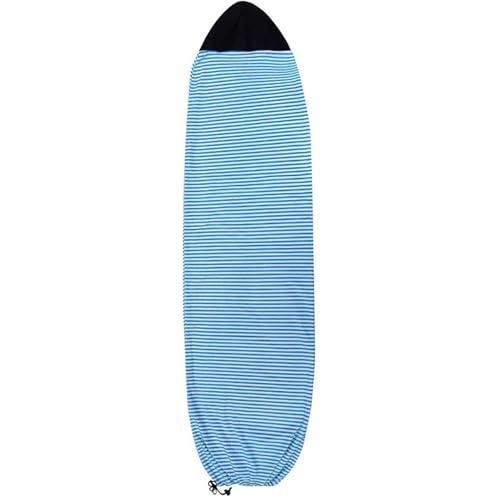 51buyoutgo Custodia per tavola da surf, 2,4 m, ad asciugatura rapida, con chiusura a coulisse e protezione imbottita per il naso, accessori per surf, custodia per tavola da surf 230 x 50 cm, blu