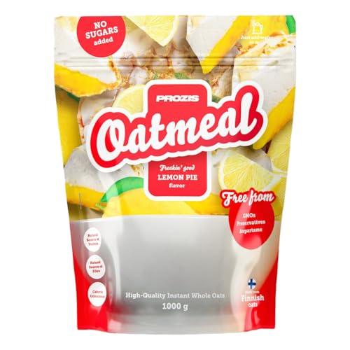 PROZIS OATMEAL 1 KG - FARINA AVENA INTEGRALE SOLUBILE - gusti a scelta (torta limone)