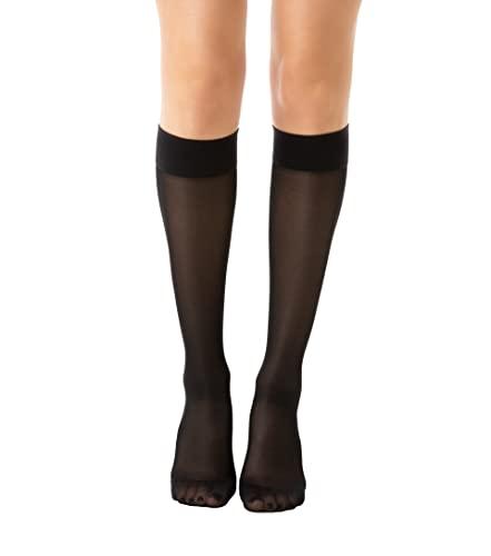 Relaxsan Basic 850 (1 Paio - Nero, 2/M) gambaletti compressione graduata 140 Den