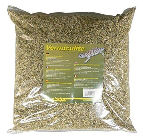 Lucky Reptile Vermiculite - 5 Litri di concentrato per cova di Uova di rettili - Substrato per l’incubazione termoisolante e regolatore di umidità - Allevamento rettili - Terreno terrario