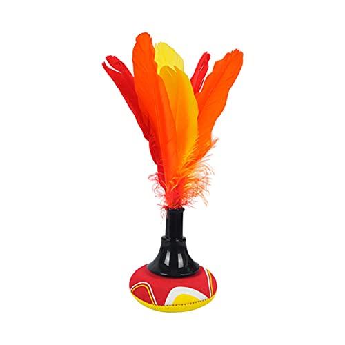 N+B Volano in Neoprene a Mano Beach Entertainment, colorato Cinese Jianzi Indiaca Featherball Hand Badminton per Indoor Outdoor Play Fitness Activity Excise