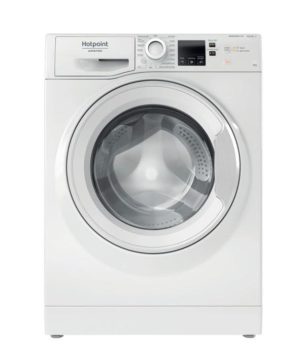 Hotpoint Ariston NFR69W IT Lavatrice a Libera Installazione a Carica Frontale. Classe Energetica A. Centrifuga 1400 giri al minuto. 9.0 kg, Larghezza: 59.5, Profondità: 60.5, Altezza: 85 cm.