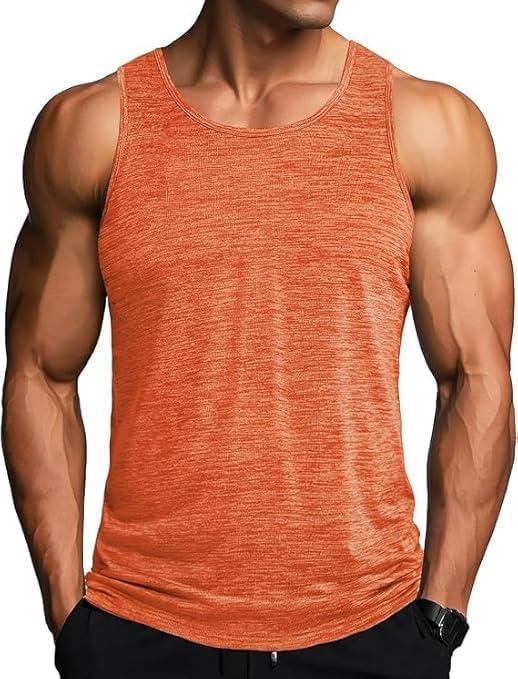 MAGCOMSEN Canotta Sportivo da Allenamento per Bodybuilding da Uomo Palestra Asciugatura Rapida Senza Maniche Canottiere