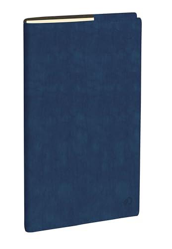 Quo Vadis 219318Q Agenda ITALNOTE S Lingua Italiana Anno 2027 colore blu Formato 8,8x17cm Settimanale 13 Mesi Dic-Dic Carta Avorio con Spirale Ricambio Agenda Blisterato Copertina in sintetico Roma