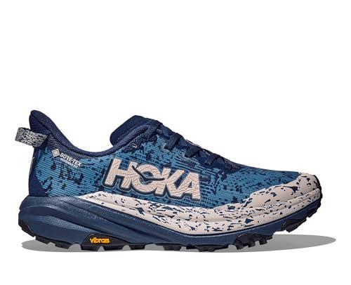 Hoka One One Speedgoat 6 GTX, Sneaker Donna, Midnight Blue/Alpine Blue, 40 EU