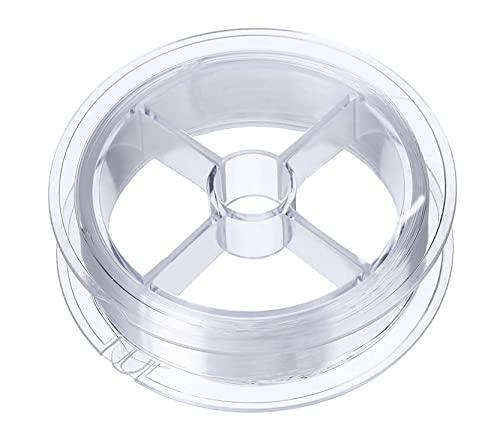 Anawakia Filo da pesca, 100 m, corda da pesca, in nylon, trasparente, per la pesca (0,128 mm)