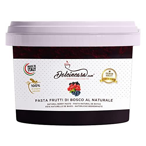 Pasta Gelato Frutti Di Bosco Al Naturale 500 gr ottimo in piego in Gelateria e Pasticceria