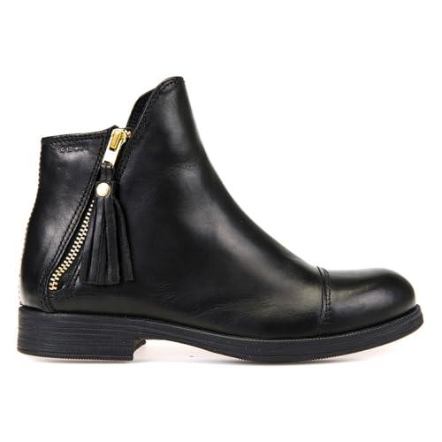 Geox Jr Agata C, Stivaletti Bambine e ragazze, Nero (Black C9999), 37 EU