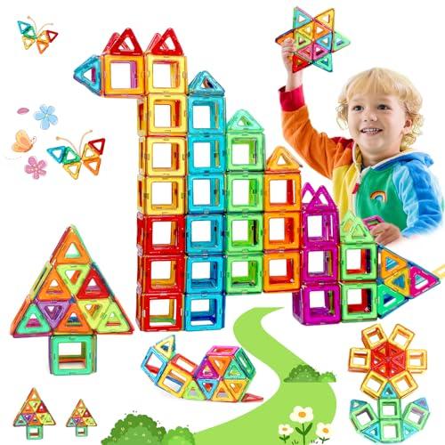 Costruzioni Magnetiche Giochi per Bambini 3 4 5 6 Anni 38 Pezzi Magneti Giochi Bambina 3 Anni Creativi Educativi Giochi Magnetici Idel Regalo Bambini Bambina Ragazzi 3 4 5 6 7 8 Anni Compleanno Natale
