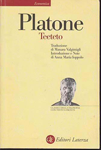 Teeteto. Testo greco a fronte