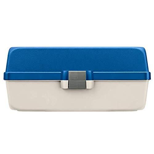 Plastica Panaro 118585, Valigetta Pesca Unisex Adulto, Bianco/Blu, 335 x 153 x 148 mm