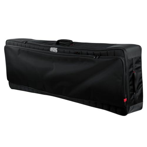 Gator Cases Pro Go - Keyboard Pro-Go Series Custodia per tastiera da 88 note con fodera in micropile e cinghie per zaino staccabili, G-PG-88