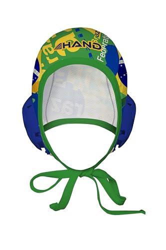 HAND SPORT Cuffia da Pallanuoto, Calottina Pallanuoto, MOD. Brazil Professional, Unisex.