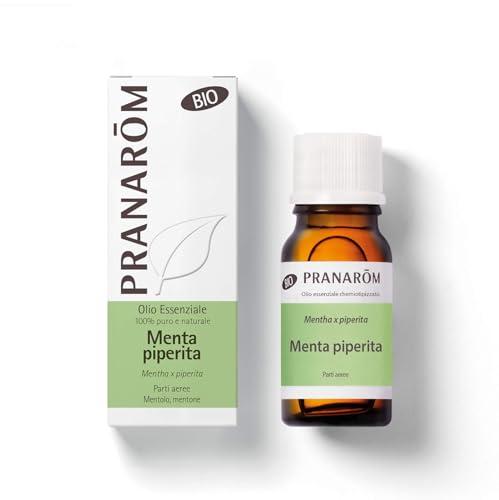 PRANARÔM - Menta Piperita BIO - Olio Essenziale Chemiotipizzato - Digestione & Tonificazione - 100% Puro E Naturale - OECT - 10 ml