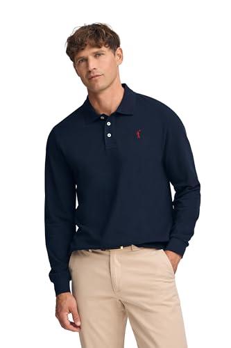 Polo Club Polo a Maniche Lunghe Blu Scuro con Ricamo Rigby Go Uomo