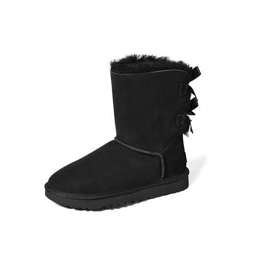 UGG Bailey Bow Ii, Stivali Classici, Donna, Nero, 36 EU