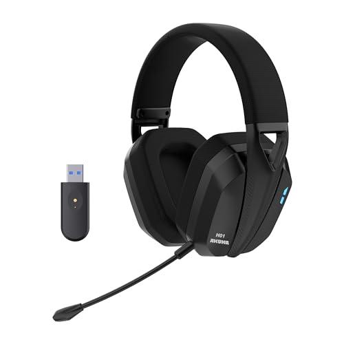 AKUMA CASQUE GAMING SANS FIL SEINEN H01 NOIR