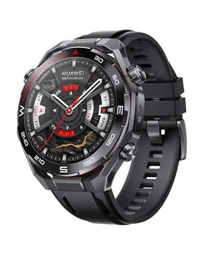 HUAWEI WATCH Ultimate 2 Smartwatch, GPS, Metallo Liquido a Base di Zirconio, Immersione fino a 150 Metri, Comunicazione Subacquea Basata su Sonar, Monitoraggio Accurato dello Stato di Salute, eSIM