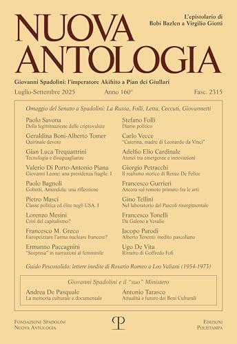 Nuova antologia. Luglio-settembre (2025) (Vol. 3)