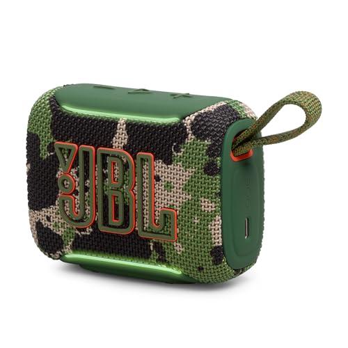 JBL Go 5, Altoparlante Bluetooth Ultraportatile, Impermeabile, Mimetico