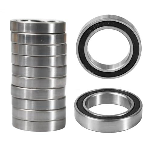 ​Flewdart 10pz 6803 2RS cuscinetti a sfere 17x26x5mm, 6803-2RS 6803RS schermati in acciaio al carbonio per macchine e utensili​​ (6803RS 10pcs)