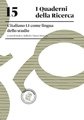 L'italiano L1 come lingua dello studio