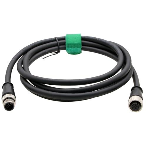 HangTon Cavo M12 a 17 pin A-code per SICK Inspector83x Lector64x, Banner ABR 3000 7000, Datalogic Matrix 410N 320 Machine Vision System Sensor attuatore lettore scanner, dati Power I/O 1 m