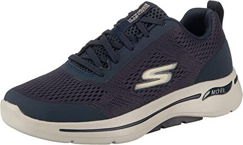 Skechers - Go Walk Arch Fit, Scarpe da ginnastica, Uomo, Blu Navy, 50 EU