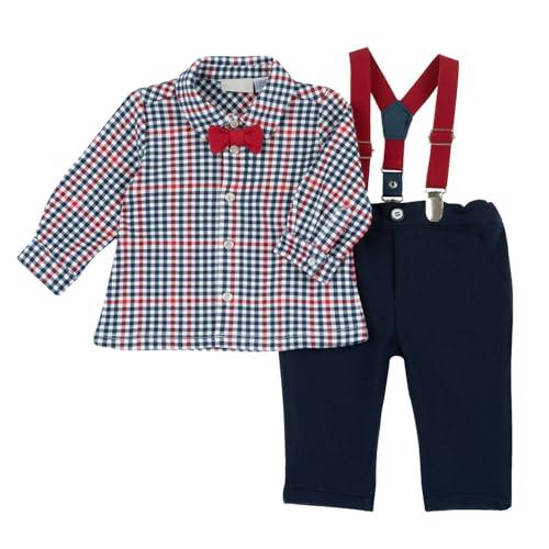 Chicco Completo Due Pezzi: Felpa E Pantaloni, T-shirt Bimbo 0-24, Blu (2), 2 anni