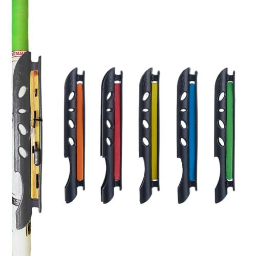 SUPERFINDINGS 20Pcs Tenkara Line Keeper Canna da Pesca Bobina Avvolgitore Canna da Pesca Fissaggio del Supporto della Lenza Piedi della Bobina Avvolgitore Manuale Strumenti di Manutenzione