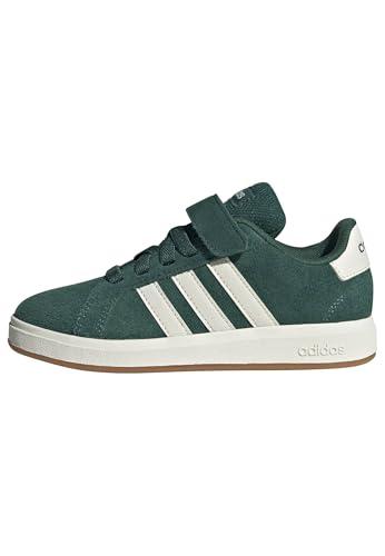 adidas Unisex - Bambini e Ragazzi Grand Court 00s Shoes Children, Collegiate Green/off White/Gum, 31 EU