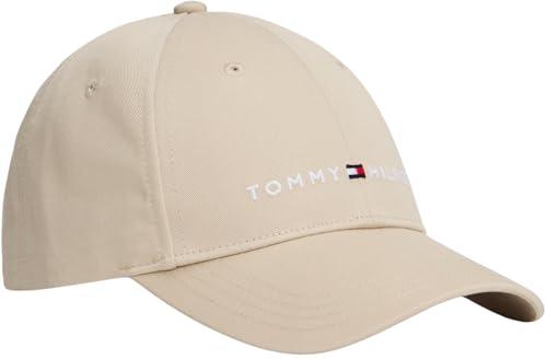 Tommy Hilfiger Cappello Unisex TH Essential cap KA0KA00032, Beige (Sabbia del golfo), S-M, Beige (Sabbia del Golfo), S-M
